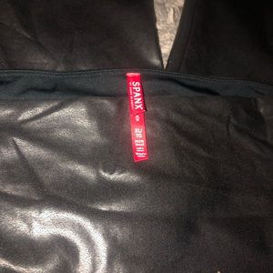 Spanx faux leather leggings